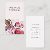 Elegant Magnolias Visitenkarte (Vorne/Hinten)