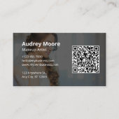 Elegant Makeup Visitenkarte (Vorderseite)