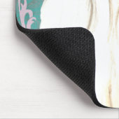 Elegant Maltese Mousepad (Ecke)