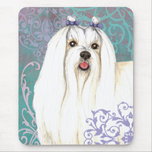 Elegant Maltese Mousepad