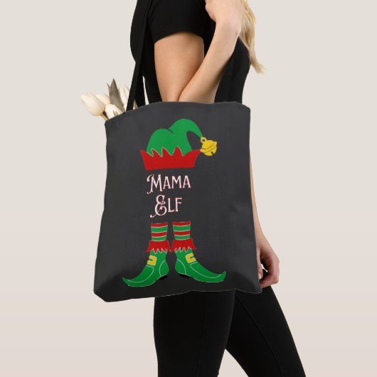 Elegant Mama Elf Christmas Tasche (Von Nahem)