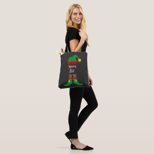Elegant Mama Elf Christmas Tasche