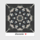 elegant Mandala Aufkleber (Blatt)