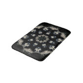 elegant Mandala Badematte (Schrägansicht)