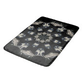 elegant Mandala Badematte (Schrägansicht)