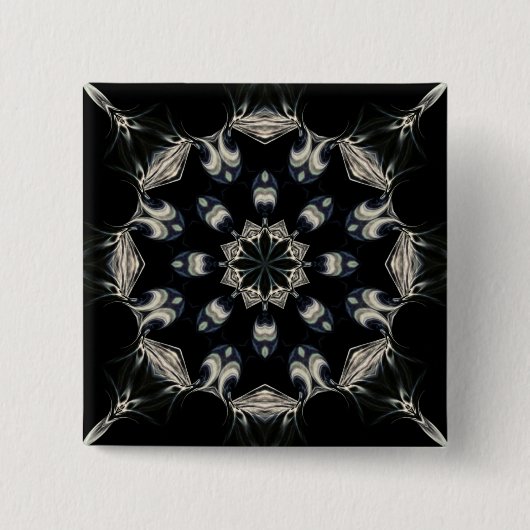 elegant Mandala Button (Vorderseite)
