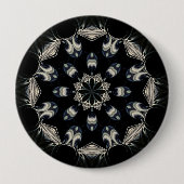 elegant Mandala Button (Vorderseite)
