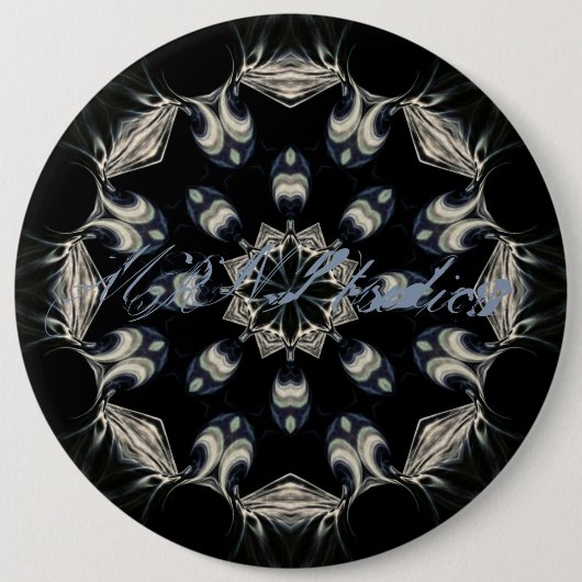 elegant Mandala Button (Vorderseite)