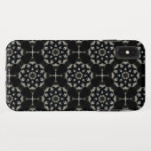 elegant Mandala Case-Mate iPhone Hülle (Rückseite (Horizontal))