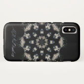 elegant Mandala Case-Mate iPhone Hülle (Rückseite (Horizontal))