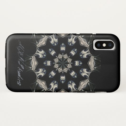 elegant Mandala Case-Mate iPhone Hülle (Rückseite (Horizontal))