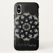 elegant Mandala Case-Mate iPhone Hülle (Rückseite)