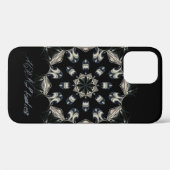 elegant Mandala Case-Mate iPhone Hülle (Rückseite (Horizontal))
