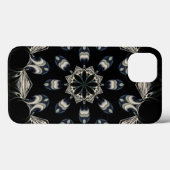 elegant Mandala Case-Mate iPhone Hülle (Rückseite (Horizontal))