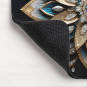 Elegant Mandala Design Mousepad (Ecke)