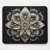 Elegant Mandala Design Mousepad (Vorne)