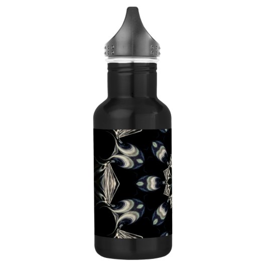 elegant Mandala Edelstahlflasche (Links)
