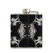 elegant Mandala Flachmann (Rückseite)