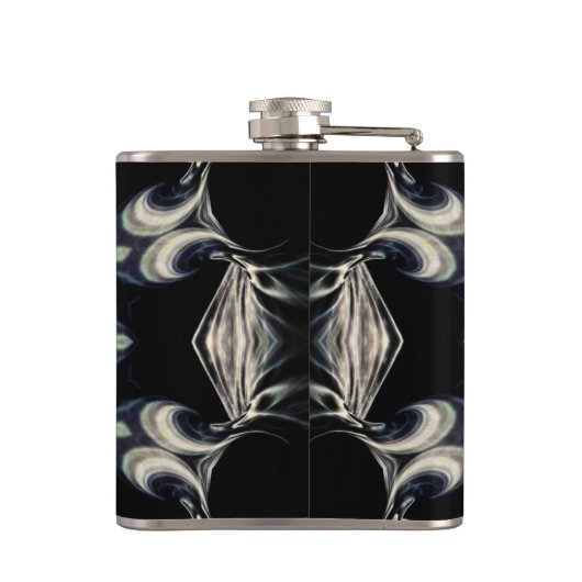 elegant Mandala Flachmann (Rückseite)