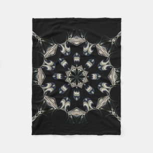 elegant Mandala Fleecedecke