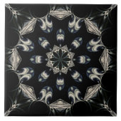 elegant Mandala Fliese (Vorderseite)