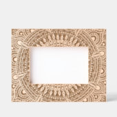 Elegant Mandala Floral Design Geätzte Rahmen (Vorderseite)