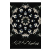 elegant Mandala Fotodruck (Vorne)