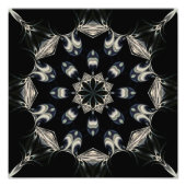 elegant Mandala Fotodruck (Vorne)