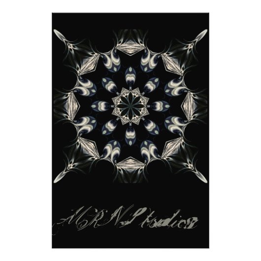 elegant Mandala Fotodruck (Vorne)