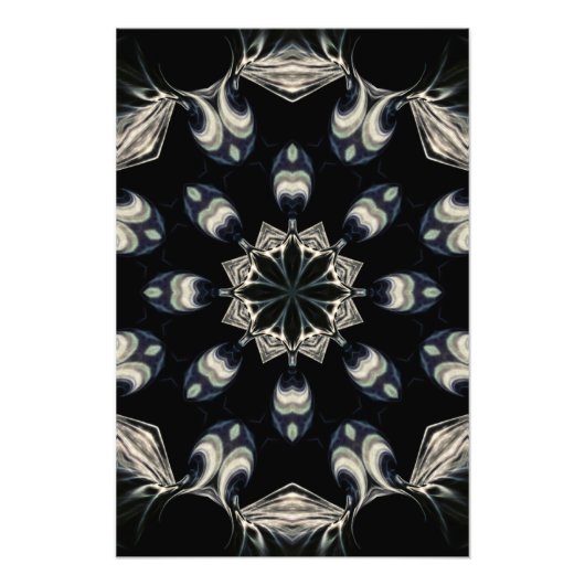 elegant Mandala Fotodruck (Vorne)