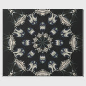 elegant Mandala Geschenkpapier (Flach)