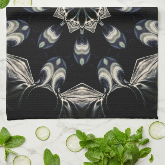 elegant Mandala Geschirrtuch (Gefaltet)