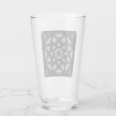 elegant Mandala Glas (Rückseite)