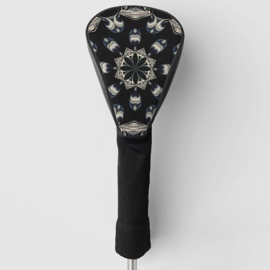 elegant Mandala Golf Headcover (Vorderseite)