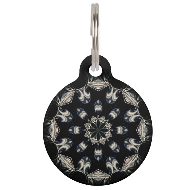 elegant Mandala Haustiermarke (Vorderseite)