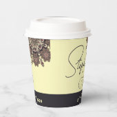 Elegant Mandala-Inspiriert Hochzeit Pappbecher (Links)