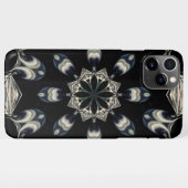 elegant Mandala iPhone Hülle (Rückseite (Horizontal))
