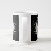 elegant Mandala Jumbo-Tasse (Rückseite)