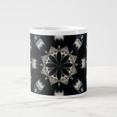elegant Mandala Jumbo-Tasse (Vorderseite)