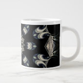 elegant Mandala Jumbo-Tasse (Rechts)