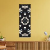 elegant Mandala Leinwanddruck (Insitu (Wohnzimmer))