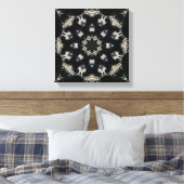 elegant Mandala Leinwanddruck (Insitu (Schlafzimmer))