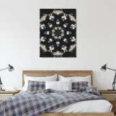 elegant Mandala Leinwanddruck (Insitu (Schlafzimmer))