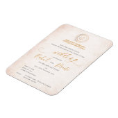 Elegant Mandala mit Lord Ganesh Indian Wedding Magnet (Linke Seite)