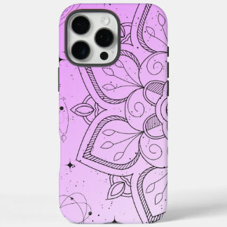 Elegant Mandala Muster | Benutzerdefinierbares iPh iPhone 16 Pro Max Hülle
