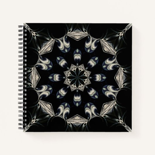 elegant Mandala Notizblock (Vorderseite)