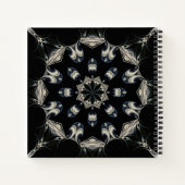 elegant Mandala Notizblock (Rückseite)