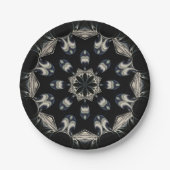 elegant Mandala Pappteller (Vorderseite)