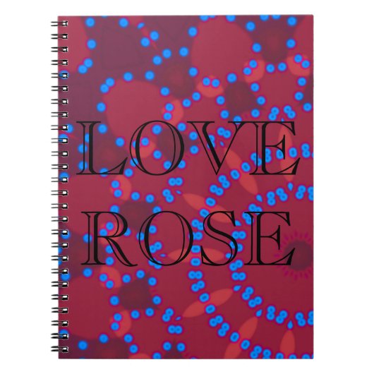 Elegant - MANDALA - PINK - RED Notizblock (Vorderseite)