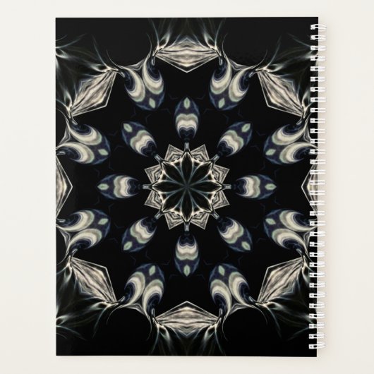 elegant Mandala Planer (Rückseite)